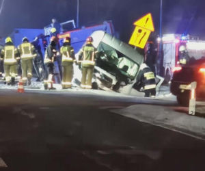 Wypadek na DK-2 w Chromnej