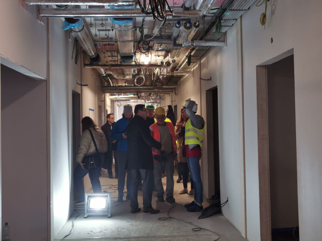 Modułowy budynek do rehabilitacji oddechowej w Wolicy 