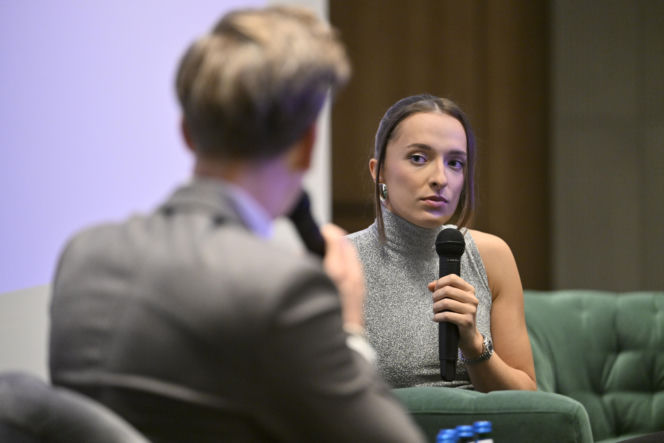 Iga Świątek rozdała stypendia