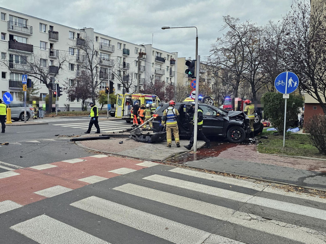 Pruszków wypadek