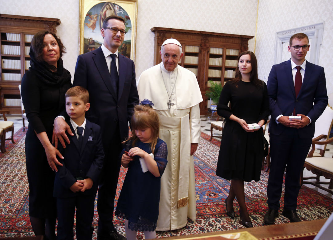 Iwona Morawieck, Mateusz Morawiecki
