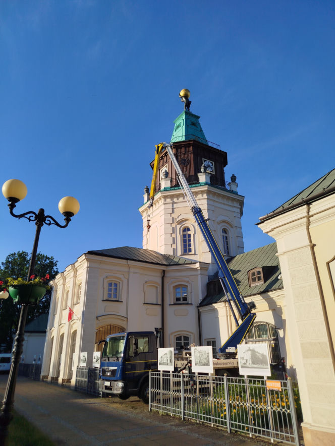 Rusza impregnacja wieży siedleckiego Ratusza pod Jackiem