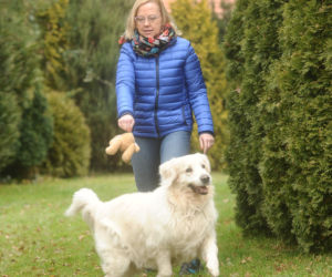 Minister Anna Moskwa z psem