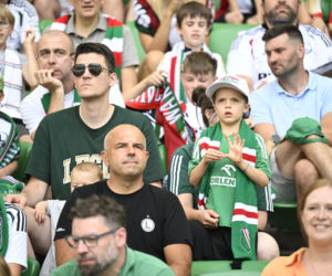 Legia Warszawa - Zagłębie Lubin: Zdjęcia kibiców