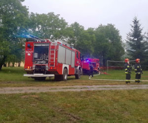 Wielki pożar w Małopolsce. Spłonęło bydło i pies