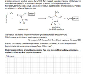 Matura rozszerzona 2022 chemia - arkusz PDF