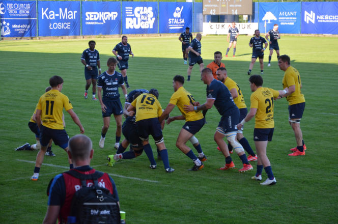 Siedlczanie wygrali półfinałowy mecz Ekstraligi Rugby! MKS Awenta Pogoń Siedlce pokonał Life Style Catering RC Arka Gdynia
