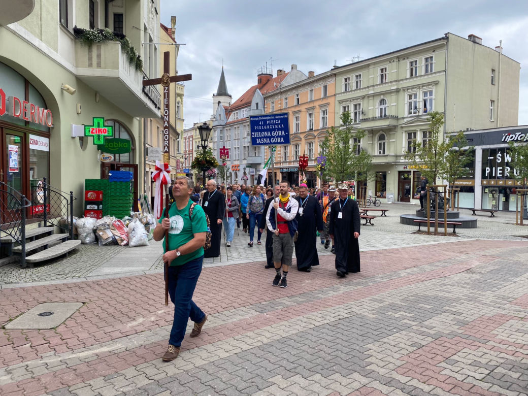 41. Pielgrzymka Diecezji Zielonogórsko-Gorzowskiej; Zielona Góra-Jasna Góra