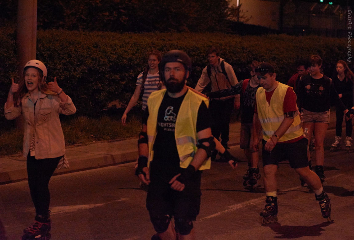 Lublin: NightSkating 2018. Rolkarze przejechali przez miasto! Zobaczcie zdjęcia!