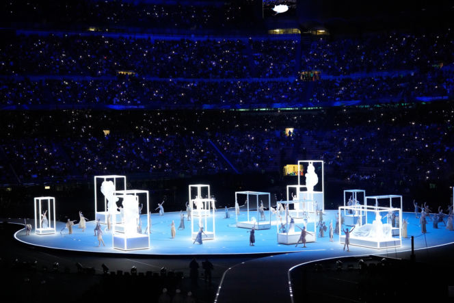 Ceremonia otwarcia IO Mediolan-Cortina d'Ampezzo