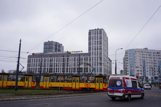 Dziś tak wygląda miejsce po dawnym Uniwersamie Grochów