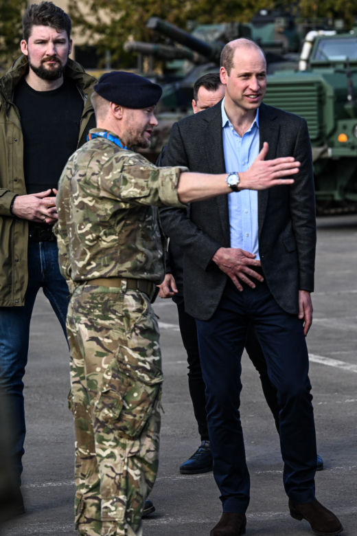 Książę William z wizytą w Polsce. Odwiedził żołnierzy w Rzeszowie