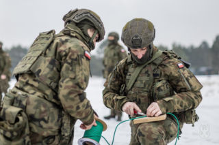 CSWOT szkoli przyszłych oficerów. Wysadzanie, miny i IED na poligonie w Toruniu