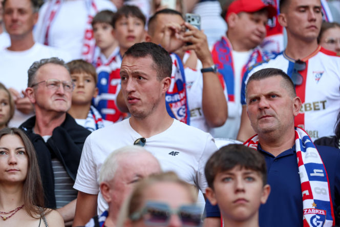 Górnik Zabrze - Ferencvaros: Zdjęcia kibiców z meczu 3. rundy eliminacji Ligi Europy