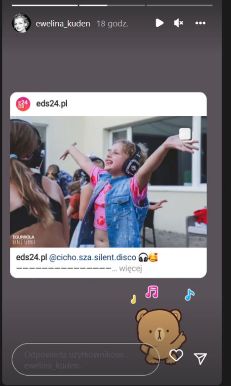 Hania Nowosielska (Pola z M jak miłość) na wakacyjnym obozie tanecznym
