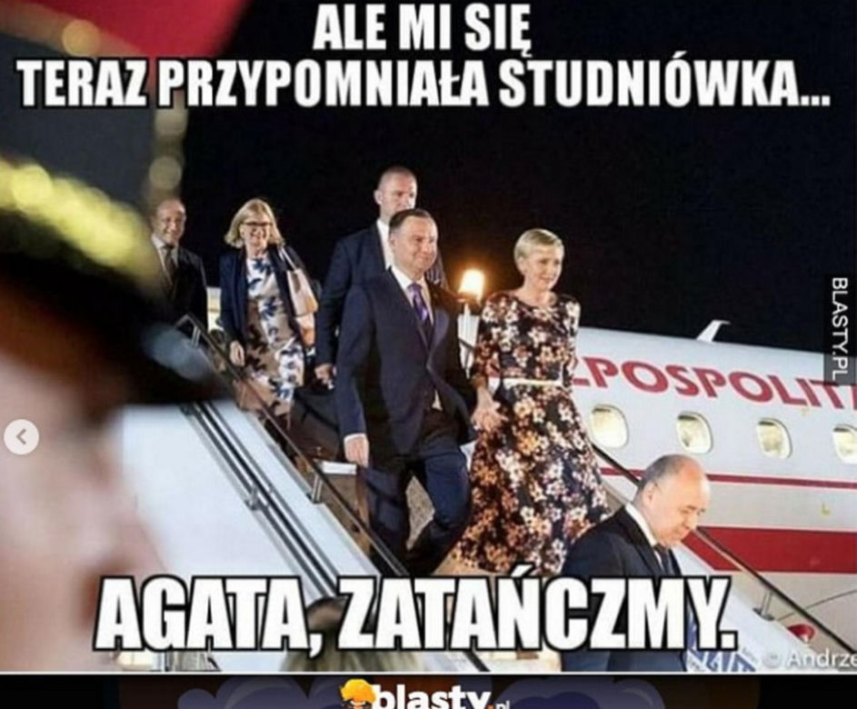 Memy z Agatą Dudą 