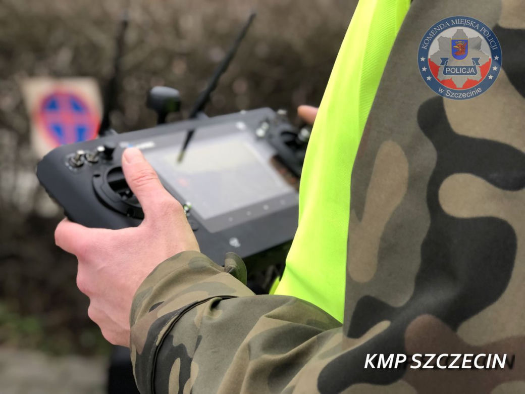 Policja w Szczecinie kontroluje ulice 