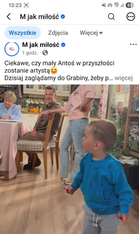 M jak miłość po wakacjach. Antoś (Mikołaj Jankowski)