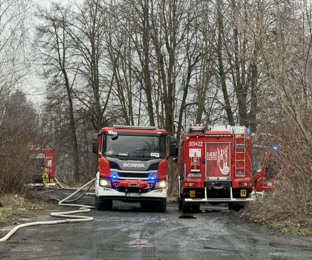 Zadymienie na terenie zamkniętej kopalni w Sosnowcu. Ogień w dawnym zakładzie „Kazimierz-Juliusz”