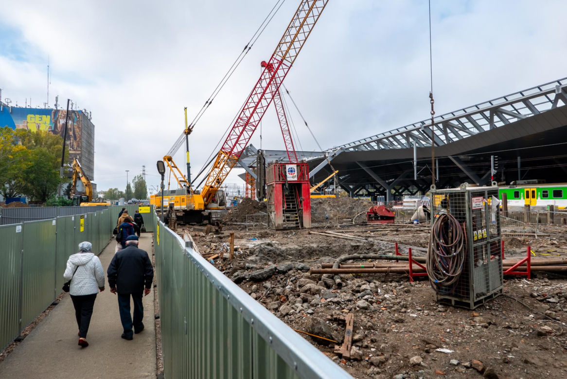 Remont Warszawy Zachodniej, październik 2023