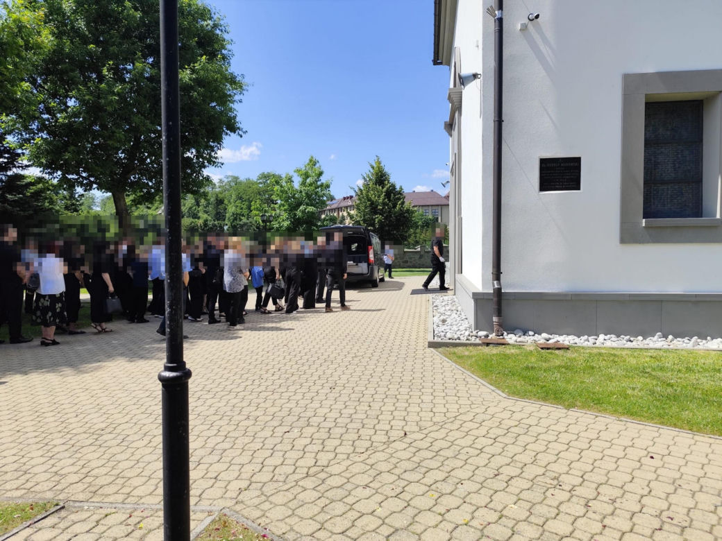 Ostatnie pożegnanie Katarzyny, która zginęła z rąk męża