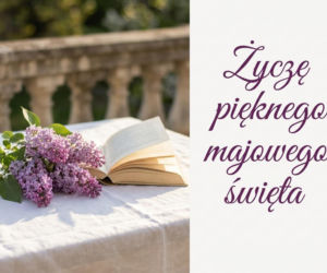 kartka na dzień dobry 1 maja