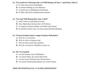 Matura 2019 niemiecki rozszerzony. ARKUSZE I ODPOWIEDZI