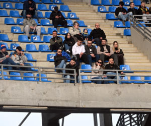 PRES Grupa Deweloperska Toruń - Bayersystem GKM Grudziądz, zdjęcia kibiców i zawodników ze sparingu przed startem PGE Ekstraligi