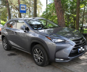 Lexus NX 200t - auto Małgorzaty Tusk