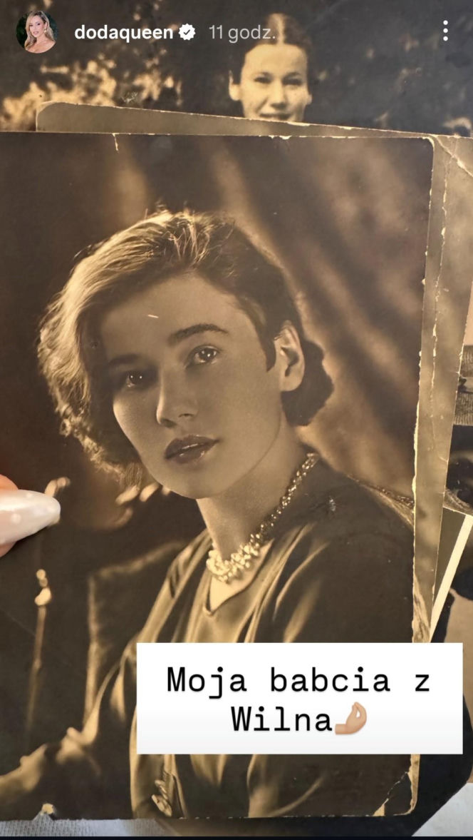 Doda pokazała zdjęcie babci. "Genów nie wydłubiesz"