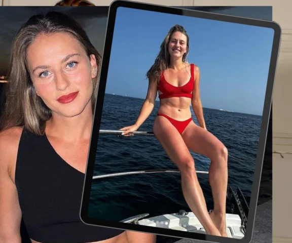 Kostiuk w bikini na plaży! Kolejna rywalka Igi Świątek zachwyca