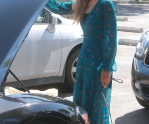 Paris Hilton w McLarenie 650S Spider