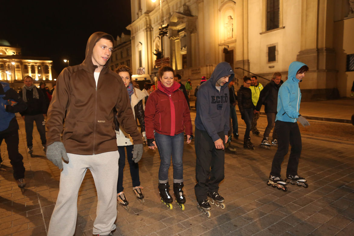 Nightskating Warszawa