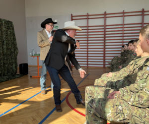 Szeryf hrabstwa Calhoun w Teksasie Bobby Vickery z wizytą w Polsce