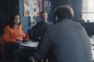 M jak miłość, odcinek 1918. Kinga (Katarzyna Cichopek), Piotrek (Marcin Mroczek), Marcin (Mikołaj Roznerski)