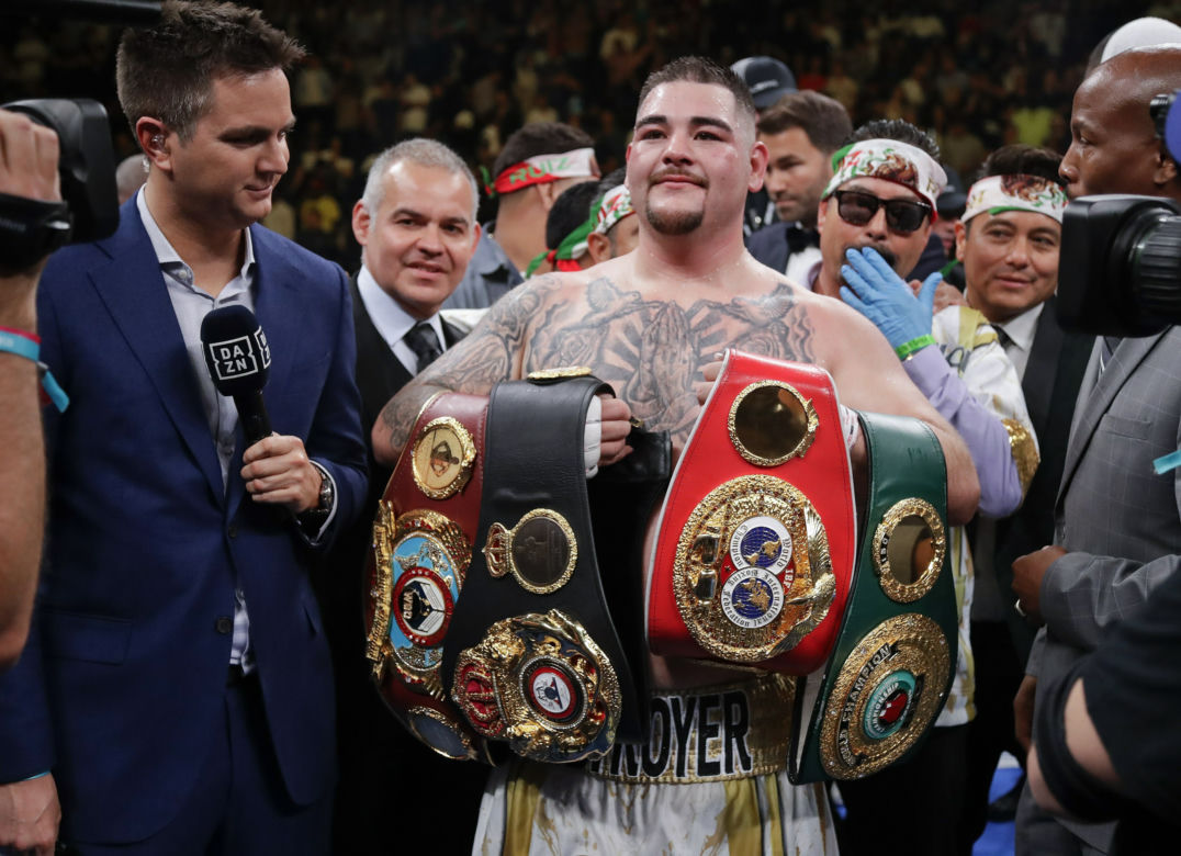 Anthony Joshua przegrał z Andym Ruizem