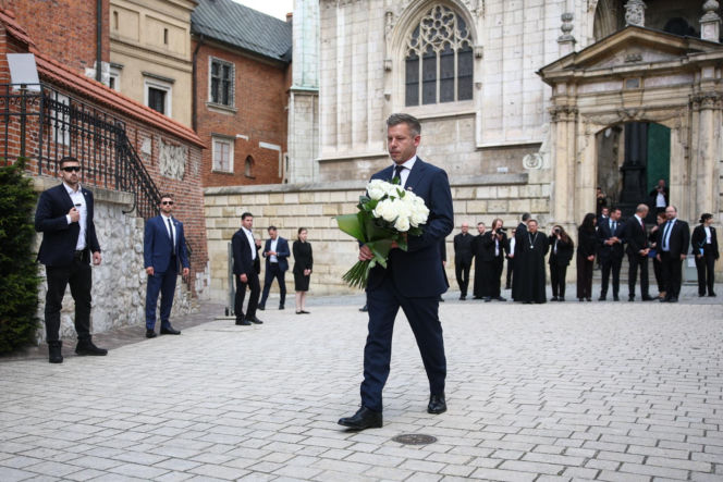 Peter Magyar w Krakowie