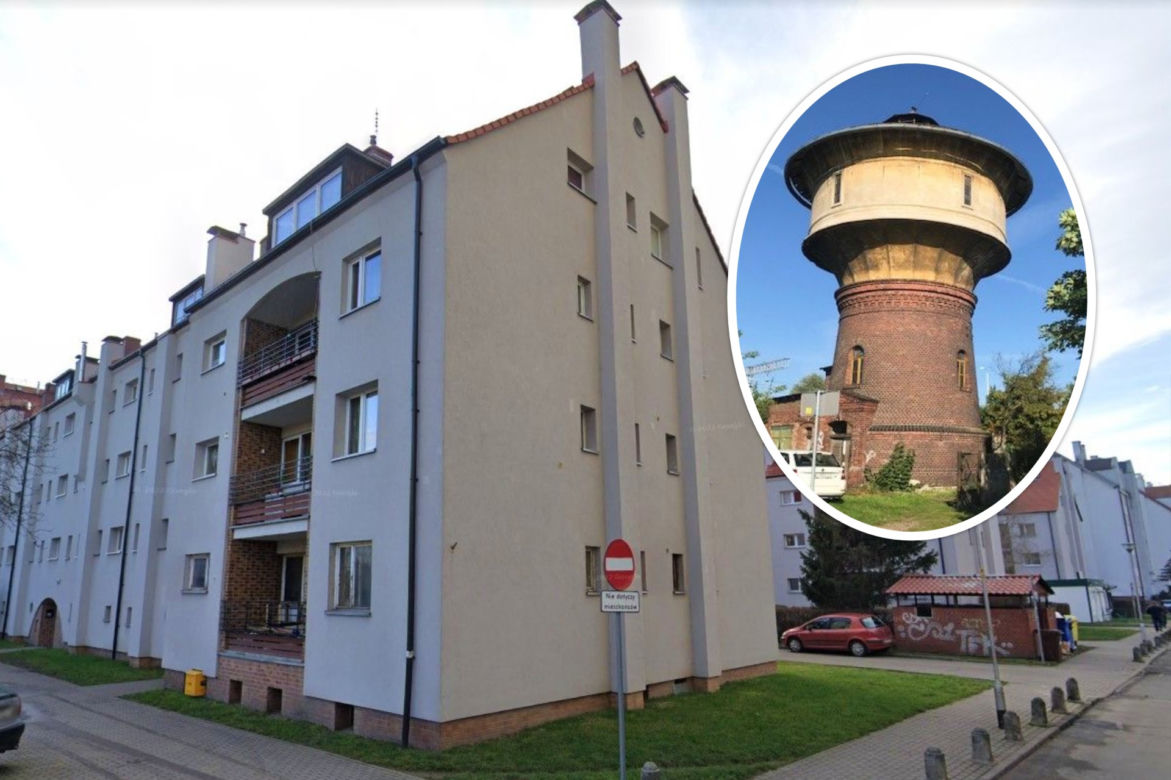 Wieże ciśnień, mieszkania, atrakcyjne działki i wiele innych nieruchomości
