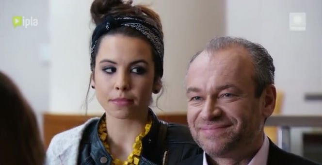Przyjaciółki 5 sezon odc. 57. Kate (Ilona Lewandowska), Jerzy Ginter (Mariusz Bonaszewski)