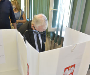 Wybory 2020 Prezes PiS Jarosław Kaczyński oddał swój głos