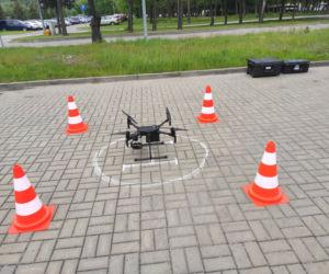 Dron w szeregach komendy mazowieckiej