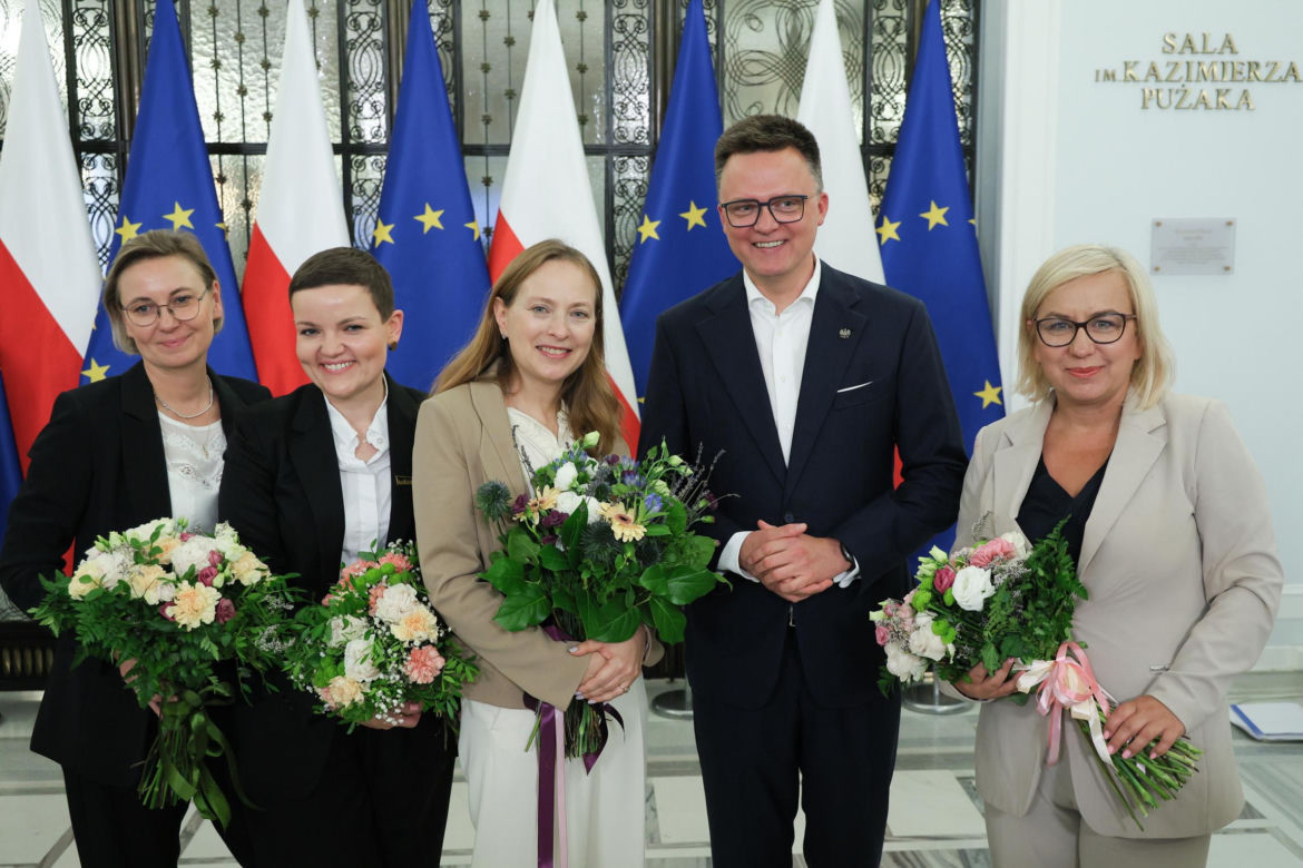 Tak wystroiły się ministry