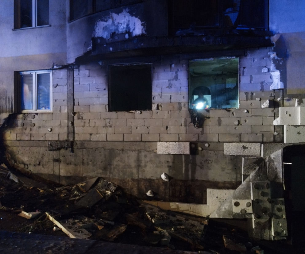 Potężny wybuch pod Warszawą. Ewakuowanych ponad 40 osób