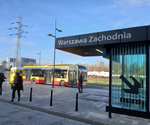Dworzec kolejowy Warszawa Zachodnia po otwarciu