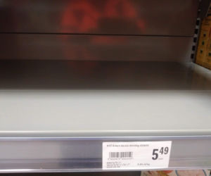 Puste półki w sklepach w Opolu! Mieszkańcy ruszyli na zakupy!