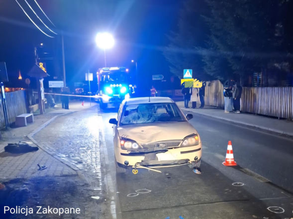 Koszmarne potrącenie pieszej. Kobieta z licznymi obrażeniami trafiła do szpitala