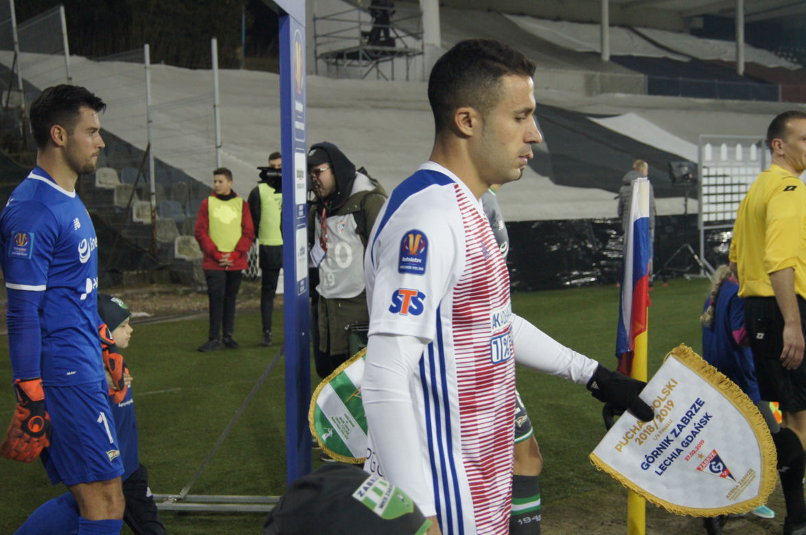 Górnik Zabrze - Lechia Gdańsk: Ponad 8 tysięcy fanów wspierało Trójkolorowych