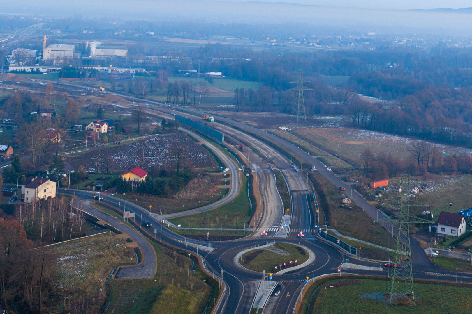 Obwodnica Oświęcimia w budowie