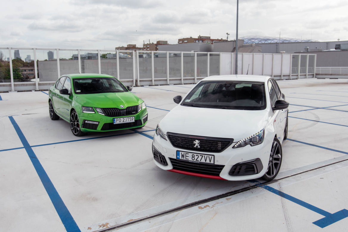 Skoda Octavia RS Challenge vs Peugeot 308 GTi