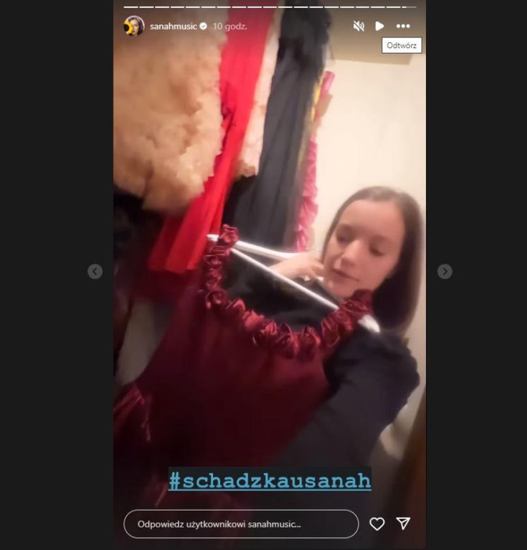 Tak wygląda garderoba sanah!